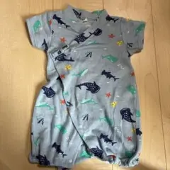 海柄　ベビー甚平　70cm