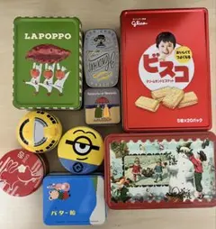1290 ペコちゃん缶おまとめ - メルカリ