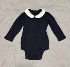 baby GAP ネイビー 襟付きロンパース 8-6ヶ月