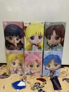 Qposket】美少女戦士セーラームーン Eternalフィギュア 8体セット