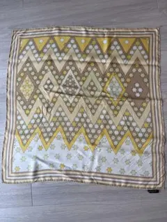 EMILIO PUCCI 幾何学模様 スカーフ65cm x 65cm