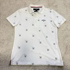 Callaway クロスクラブ柄 ポロシャツ　Ｍ