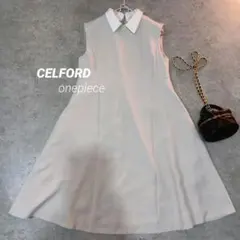 CELFORD ハナエモリ タックディテール ワンピース 36 - メルカリ