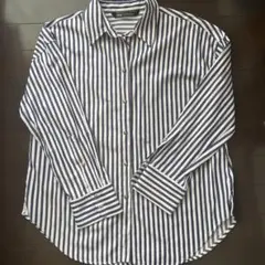 zara ストライプシャツ