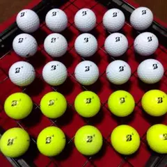 ゴルフロストボールＢ（エキストラソフト）白黃25球