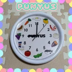PUNYUSプニュズ　ノベルティ　時計　秒針