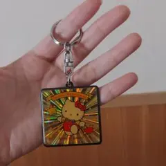 サンリオハートパーク　キティキーホルダー　レトロ