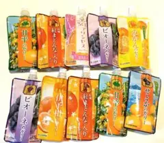 JAえひめ中央 愛媛の果実 飲むゼリー10本 。紅まどんな。ピオーネ