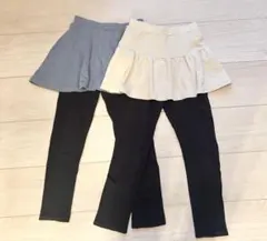 【evercloset エバークローゼット】スカッツ 2枚組 130