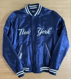 【希少】ポロ ラルフローレン × MLB ヤンキース サテン スタジャン M