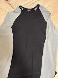 お*ち様 A.P.C. ブラック/グレー 長袖