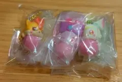 ぷちきゅあマスコット3 ぷちきゅあはりー　ぷちきゅあしゃるる　ぷちきゅあぷりるん