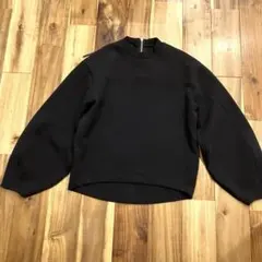 アダムエロペ　バックジップ スウェット ブラック
