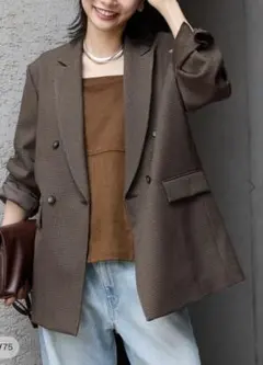 【新品未使用】 ジャーナルスタンダード ウールライクジャケット 24年モデル JOURNAL STANDARD - 新品未使用✨ジャーナルスタンダード ウール