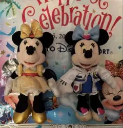 ミニーマウス ぬいぐるみ 2体セット