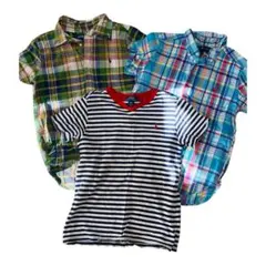 Ralph Lauren チェック柄 ポロシャツ３点セット