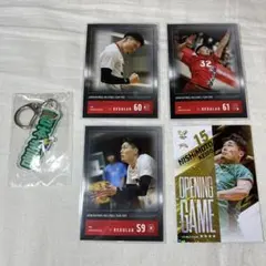 西本圭吾 ネームキーホルダー、トレカ