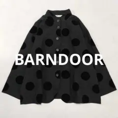 BARNDOOR/バーンドア フロッキー ドット プリント ジャケット