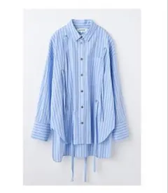 ENFOLD ribbon shirt リボンシャツ　スカイブルーのサムネイル