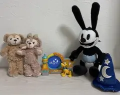 東京ディズニーリゾート ぬいぐるみバッジ・フォトフレーム・ヘアクリップセット