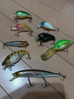 バス釣り 引退セット ハードルアー 9点セットまとめ売り 大特価1個400
