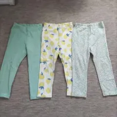 キッズ　ベルメゾン　GITA 100cm ボトムス 3点セット レギンス