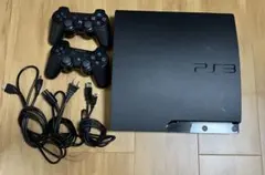 PS3本体CECH-3000A 160GB 純正コントローラ＋ソフト5本おまけ