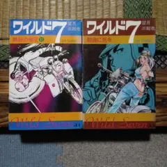 ワイルド7、31、33ニ冊セット望月三起也　少年画報社　昭和レトロ