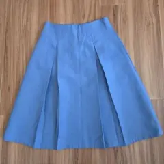 Ballsey ライトブルー プリーツスカート ひざ丈のサムネイル