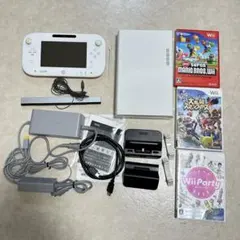 【すぐ遊べる豪華セット】Wii U 32GB 本体 マリオ スマブラ パーティ付