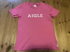〈ユーミン様〉AIGLE Tシャツ ピンク XSサイズ　エーグルのサムネイル