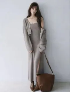 fray i.d ニットワンピース