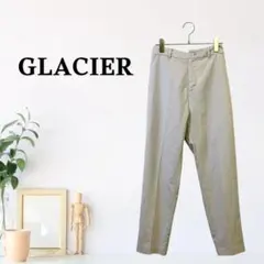 zk332【M】GLACIER プレーンストレート ベルトループ ポケット付き