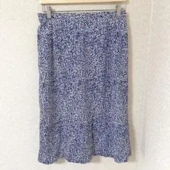 限定品★フレアスカート 青と白のストライプ 【サイズ21】 ブルー ホワイト