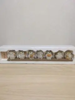★未開封★ 七福神フクロウ置物　七福ろう　縁起物