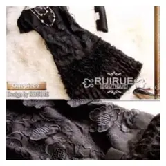 RUIRUE BOUTIQUE ティアードフリルワンピース
