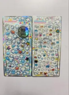 ぷくぷくあわわちゃん 光る ジュエル プチドロップ プチドロップステッカー