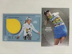 【桑⽊志帆】EPOCH 2025 女子ゴルフ 100枚限定 2枚セット