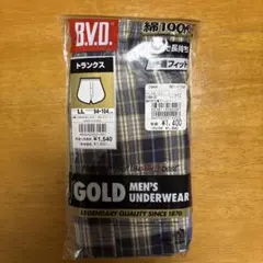 B.V.D. GOLD メンズ トランクス LLサイズ