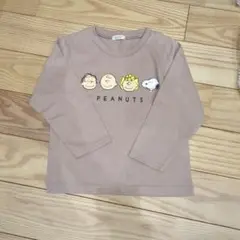 PEANUTS　スヌーピー 長袖カットソー 100cm