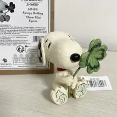 スヌーピー クローバー フィギュア ジムショア エネスコ 箱付き美品