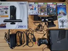 Xbox 360 Kinect セット 250GB ゲーム付き