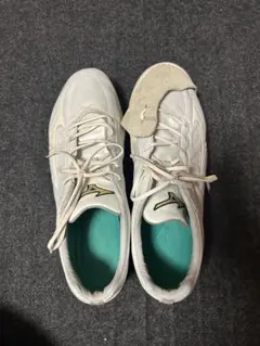 ゴリ丸様用MIZUNO 野球 スパイク ホワイト 軽量 P革付き サイズ26.5
