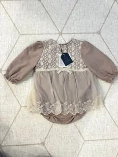 Cottoli レースロンパース 80cm