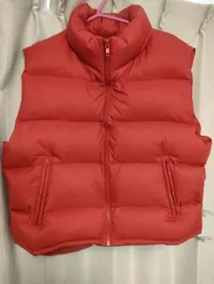 Lightning Bolt レッド ダウンベスト L