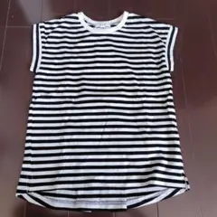 a.v.v キッズ ボーダーTシャツ 130cmのサムネイル