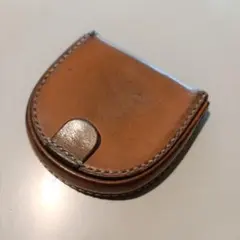 【中古品】 万双 ブライドル馬蹄型小銭入