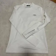 スターストレッチ 裏起毛 モックネック長袖シャツ