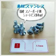 ショートビス 8本セット オガサカ November GENTEMSTICK等