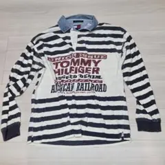 トミー　TOMMY HILFIGER ストライプ　ポロシャツ トミーファクトリー